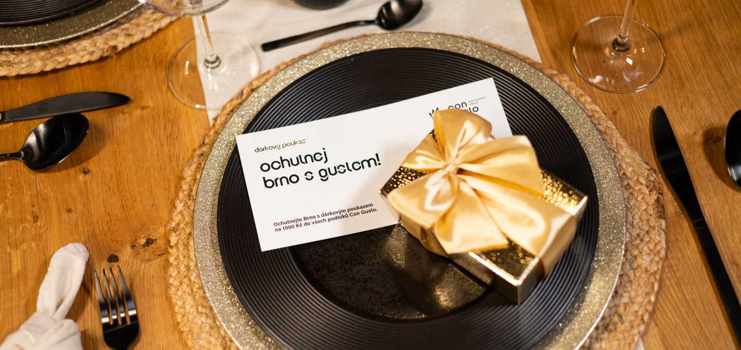 Dárek na poslední chvíli: v hlavní roli gastronomie